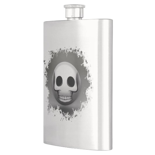 Flasque Skullmoji フラスク (左)