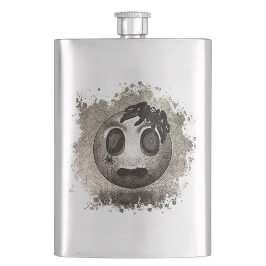 Flasque Spidermoji Vintage フラスク (正面)