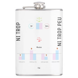 Flasque YIN YANG - Ni trop, Ni trop peu フラスク