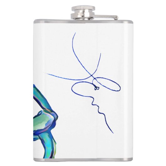 Flasques avec vinyle フラスク (裏面)