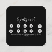 Flatロイヤルティカード 3.5" x 2.0" ロイヤリティカード (正面)