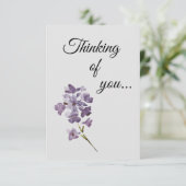 Flat 考え's of Youフローラ・カード サンキューカード (スタンド正面)