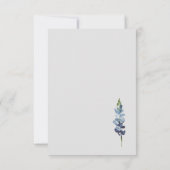 Flat 考え's of Youフローラ・カード サンキューカード (裏面)