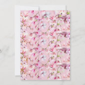 Flat Announcement Card 案内状 (裏面)