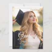 Flat Announcement Card 案内状 (正面)