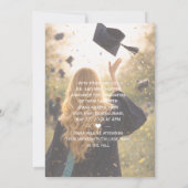 Flat Announcement Card 案内状 (裏面)