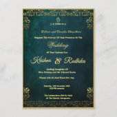 Flat Announcement Card 案内状 (正面)