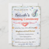 Flat Announcement Card 案内状 (正面)