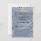 Flat Announcement Card 案内状 (裏面)