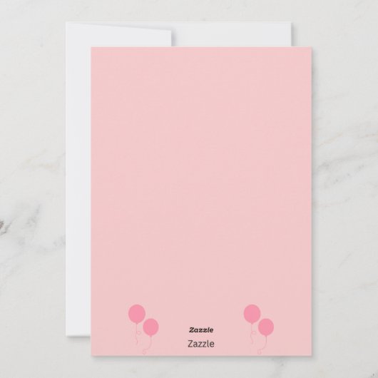 Flat Birthday Card シーズンカード (裏面)