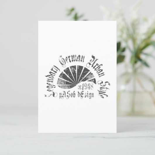 Flat Card 3.5" x 5" (スタンド正面)