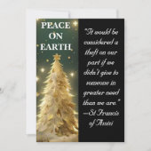 Flat Card Announcement サンキューカード (正面)