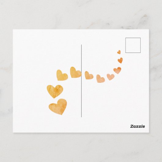 Flat Card BABY SHOWER ポストカード (裏面)