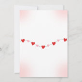 Flat Card- baby shower card invitation (裏面)