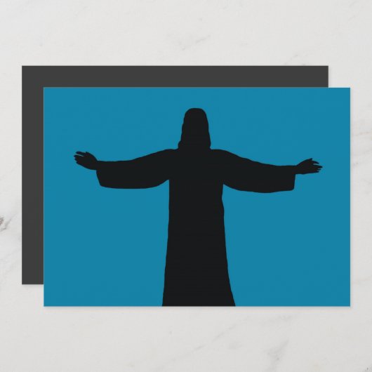 Flat Card  jesus christ  (正面/裏面)