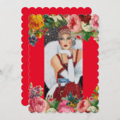 Flat Cards 4 Red(Snow Bird) RFPMDesigns ©️2024 (正面/裏面)