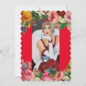 Flat Cards 4 Red(Snow Bird) RFPMDesigns ©️2024 (正面)