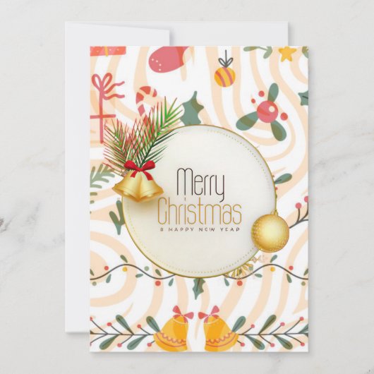 Flat Christmas Card シーズンカード (正面)