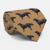 Flat-coated Retriever ネクタイ (ロール)