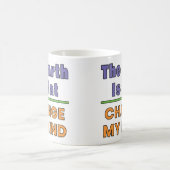 Flat Earth コーヒーマグカップ (中央)