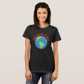 Flat Earth Truth  The Earth is Not A Globe Tシャツ (正面フル)