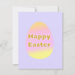 Flat Easter Card ノートカード