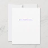 Flat Easter Card ノートカード (裏面)