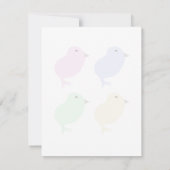 Flat Easter Note Card ノートカード (裏面)