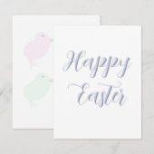 Flat Easter Note Card ノートカード (正面/裏面)