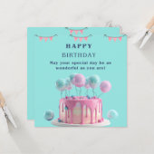 Flat Greeting Card カード (正面/裏面インサイチュ)