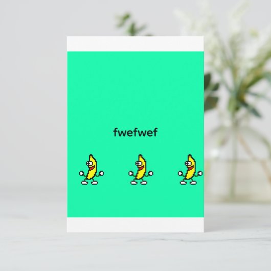 Flat Greeting Card カード (スタンド正面)