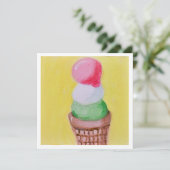 Flat Greeting Card カード (スタンド正面)