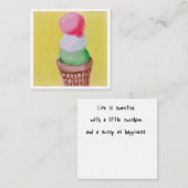 Flat Greeting Card ノートカード (正面/裏面)