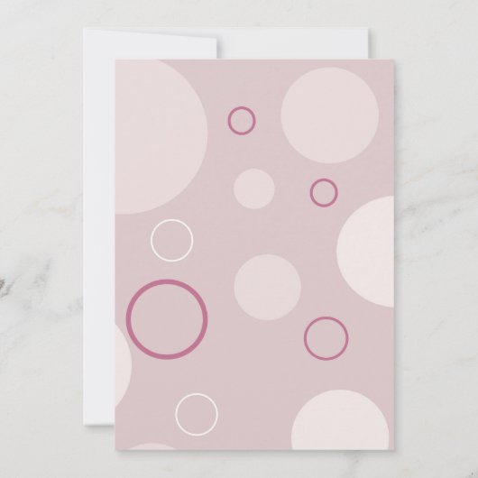 Flat Greeting Card Happy Birthday カード (裏面)