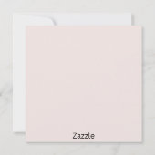 Flat Greetings card カード (裏面)