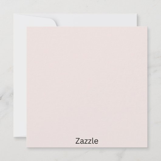 Flat Greetings card カード (裏面)