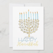 Flat Hanukkah Card シーズンカード (正面)