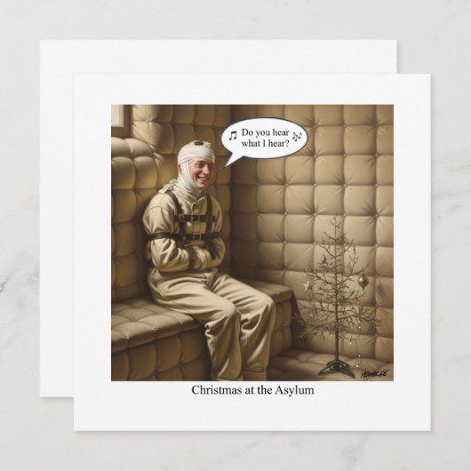 Flat Holiday Card (正面/裏面)