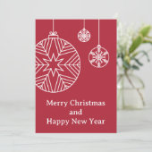 Flat Holiday Card シーズンカード (スタンド正面)