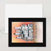 Flat Holiday Card シーズンカード (正面/裏面)