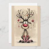 Flat Holiday Card シーズンカード (正面/裏面)