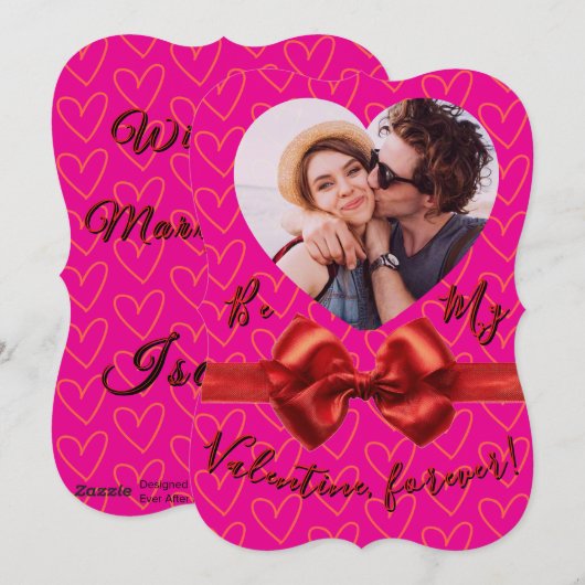 Flat Holiday Card シーズンカード (正面/裏面)