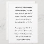 Flat Holiday Card シーズンカード (正面/裏面)