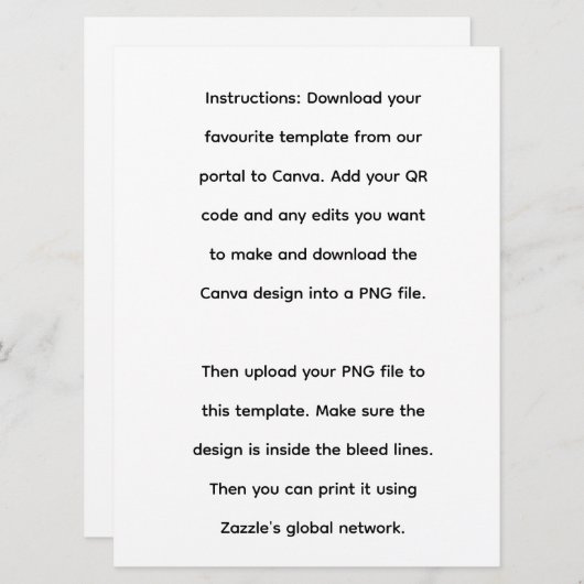 Flat Holiday Card シーズンカード (正面/裏面)