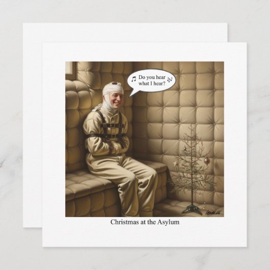 Flat Holiday Card シーズンカード (正面/裏面)