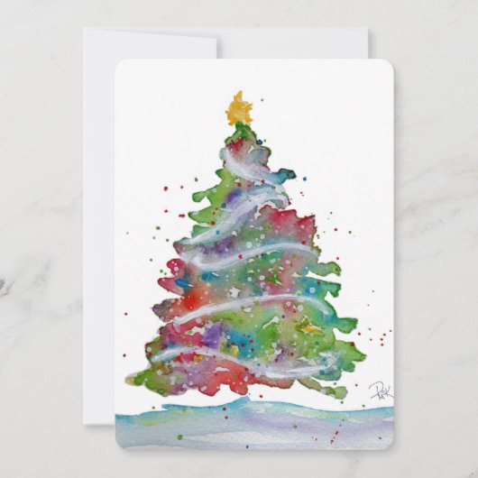 Flat Holiday Card シーズンカード (正面)