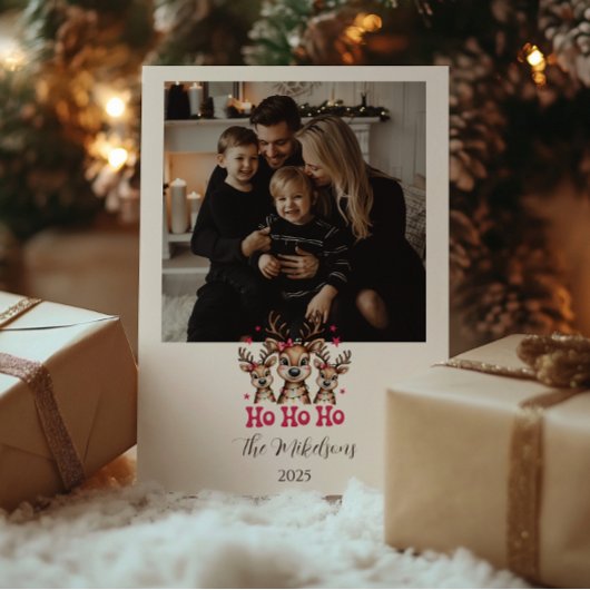 Flat Holiday Card シーズンカード