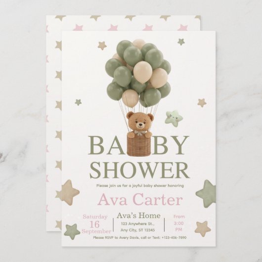 Flat Holiday Card シーズンカード (正面/裏面)