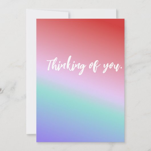 Flat Holiday Card シーズンカード (正面)