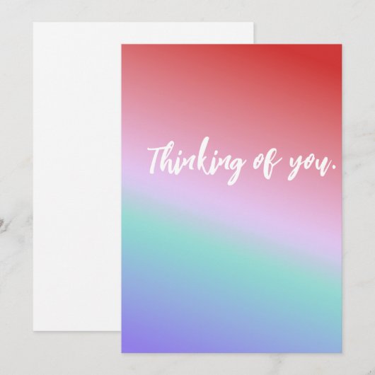 Flat Holiday Card シーズンカード (正面/裏面)